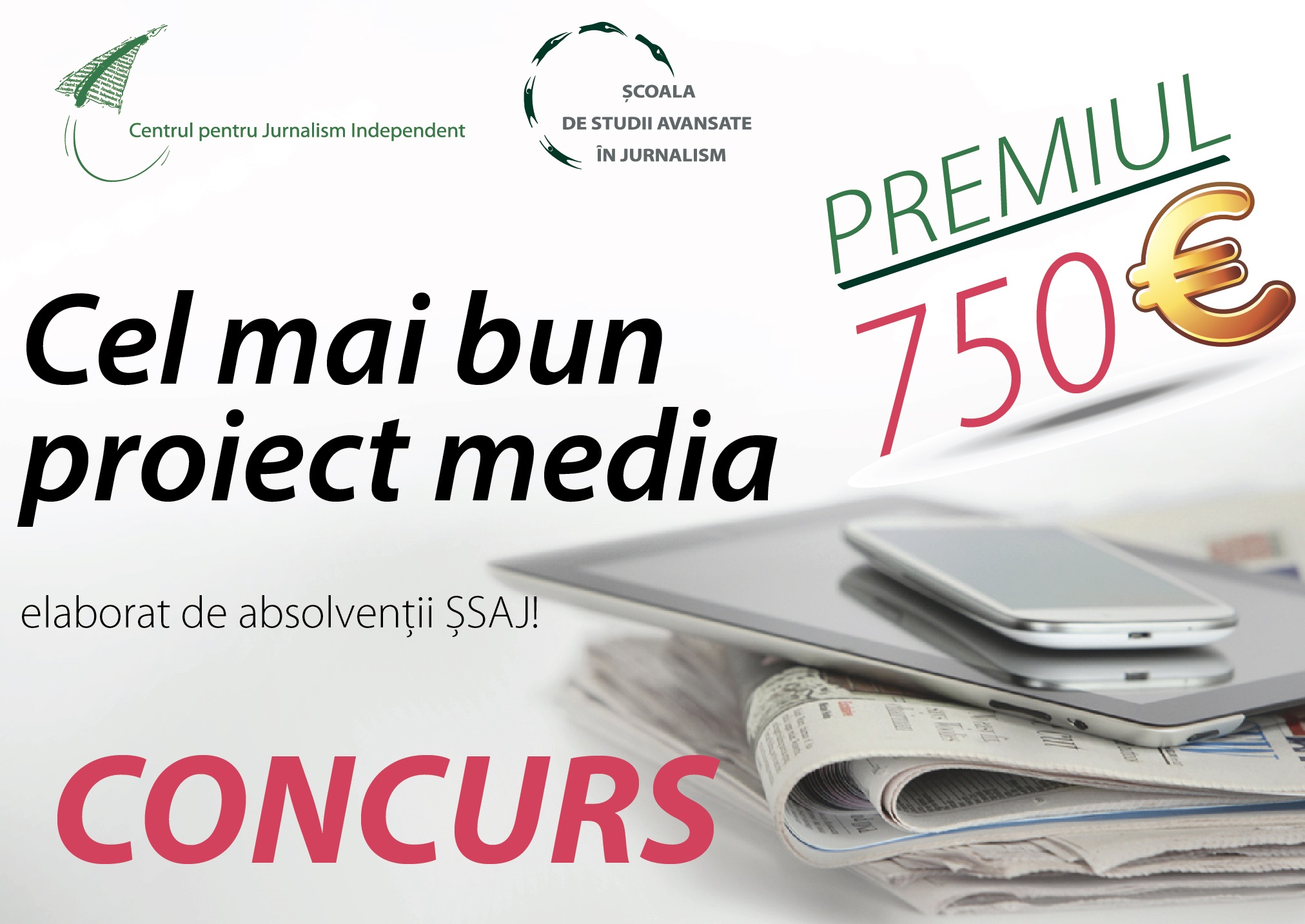 CONCURS: cel mai bun proiect media elaborat de absolvenții ȘSAJ!